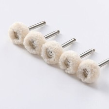 Dental Cotton Polishing Buffing Wheels Brushes Pad Discs Contra Angle RA 2.35mm