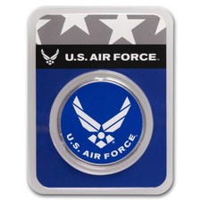 1 oz Silver Colorized Round - U.S. Air Force Wings Logo (In TEP) 104.51 per troy oz