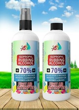 Isopropyl Isopropanol 70% Pure Rubbing Alcohl 250ml CAP/SPRAY UK FAST DELIVERY