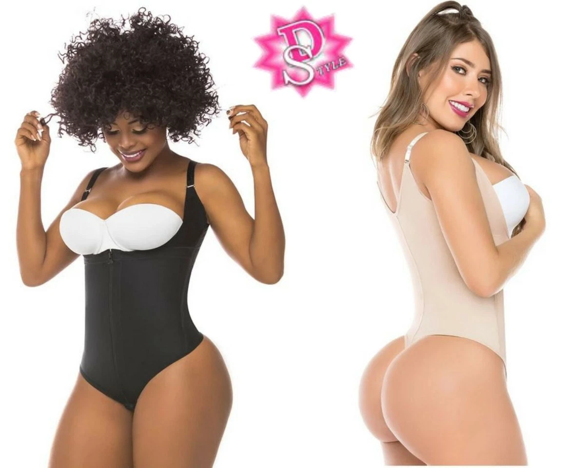 COLOMBIAN SHAPEWEAR OPEN BUST COMPRESSION GARMENT THONG DESIGN