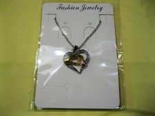 Mother and Daughter Hands Heart Fashion Jewelry Necklace Chain 22" necklace