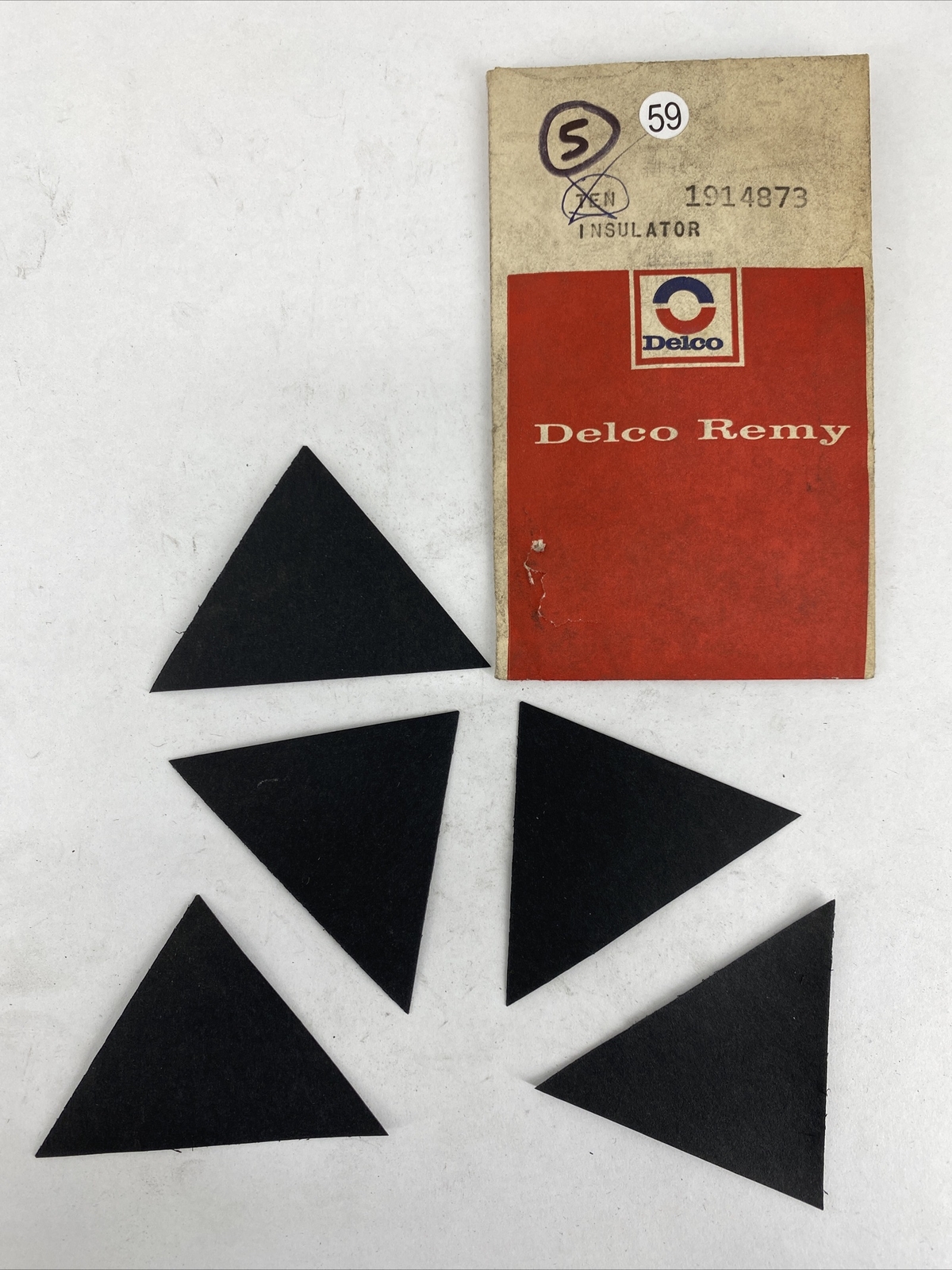 LOT OF 5 RARE OEM Delco Remy 1914873 Insulator 50MT Between Fld  