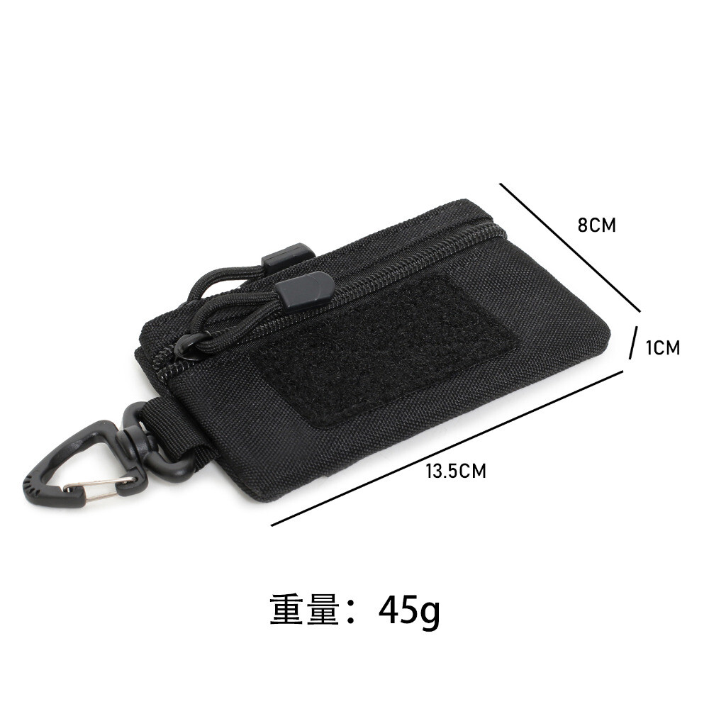 Portafoglio EDC Molle da esterno mini custodia portatile per chiavi EDC