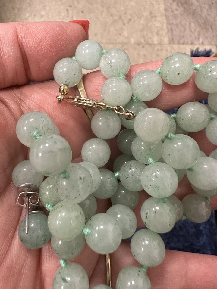 Jade/Jadeite Collar Set (earrings) - Image 2 of 2