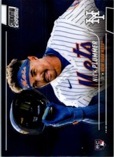 2022 Topps Stadium Club Chrome Nick Plummer Rookie New York Mets #340