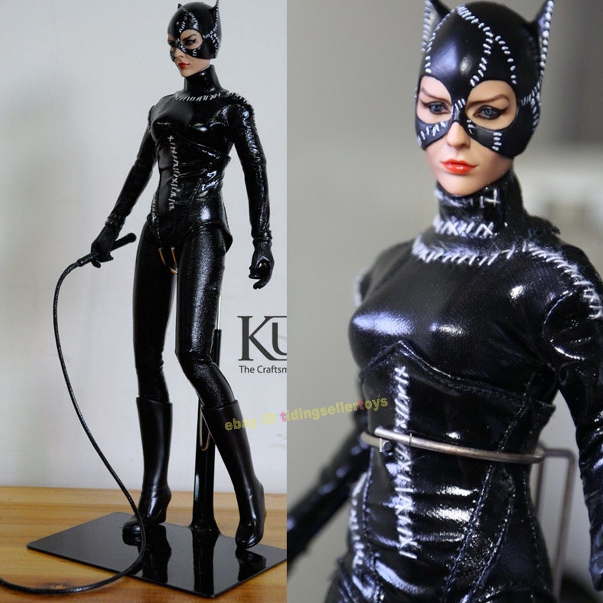 KUMIK Batman Returns Michelle Pfeiffer Catwoman 1/6 Action Figures