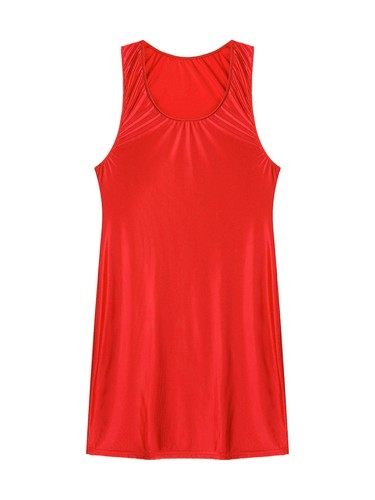 Women's Body-con Dress One-Piece Sleeveless U Neck Leotard Dresses for Sports - Picture 145 of 187
