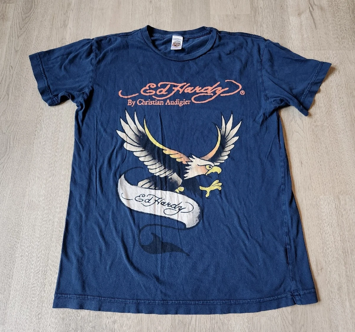 blue ed hardy shirt