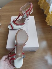 L'AUTRE CHOSE T-bar sandali slingback Made in Italy n.37,5 in vera pelle NUOVI