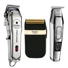 Mens Hair clippers - Facial hair shaper beard / sideburns - Nose hair trimmer