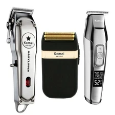 Mens Hair clippers - Facial hair shaper beard / sideburns - Nose hair trimmer