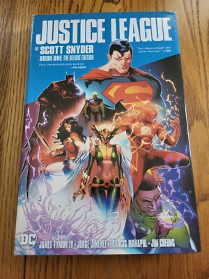 DC Comics Justice League by Scott Snyder Book One - Deluxe (Hardcover, 2019)