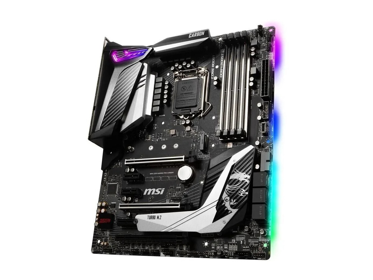 MSI MPG Z390 GAMING PRO CARBON LGA 1151 Intel Z390 ATX Intel