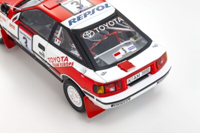 Voiture du Safari rallye 1990 N°3 – TOYOTA Celica GT-FOUR