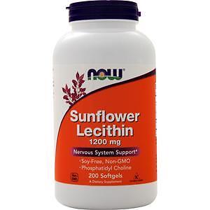 Now Sunflower Lecithin  200 sgels