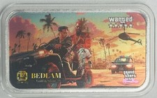 Grand Theft Auto Mar-a-Lago Four Wheel Fury- Trump Colorized 1 oz.999 Silver Bar 105.22 per troy oz