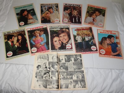 Vintage 70s Nous Deux French photo-romance magazine Lot of 10
