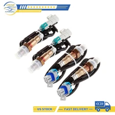 4pcs O2 Oxygen 02 Sensor Upstream Downstream for Silverado Sierra 1500 Yukon