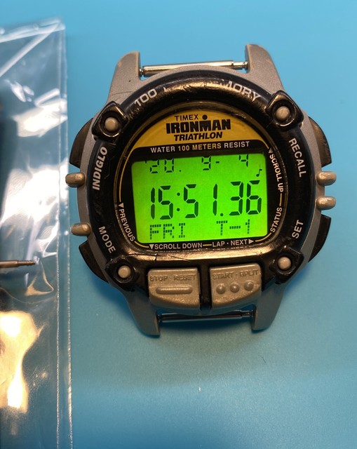 timex ironman triathlon 100 lap