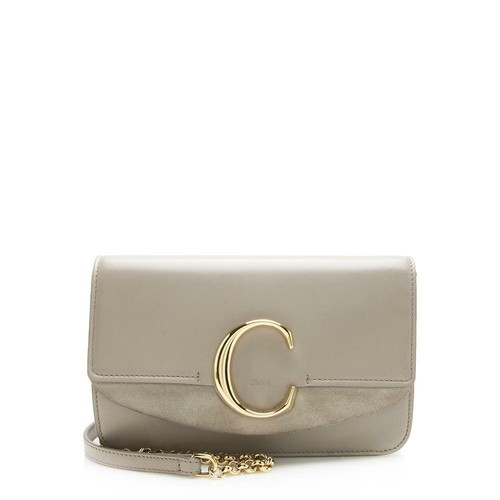 Chloe Shiny Calfskin C Mini Bag (SHF-12255)