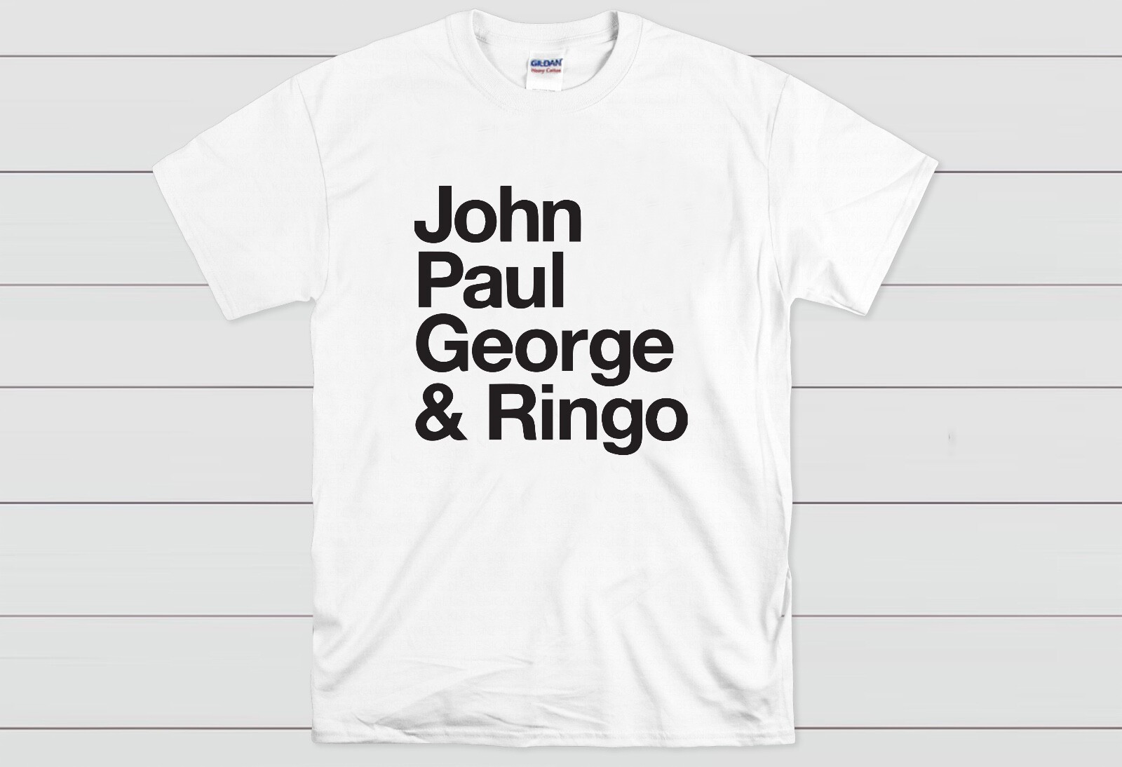 Купить The Beatles Names T-Shirt - Paul 