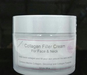 16 OZ. FACE NECK COLLAGEN FILLER CREAM FISH COLLAGEN