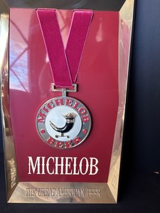 Michelob Beer Breweriana Wall Sign Collectible Plaque Anheuser-Busch