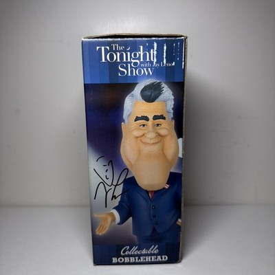 Jay Leno Bobblehead Audience Giveaway The Tonight Show Autographic New in box!