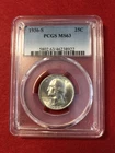 1936-S 25C PCGS MS63 - Washington Quarter