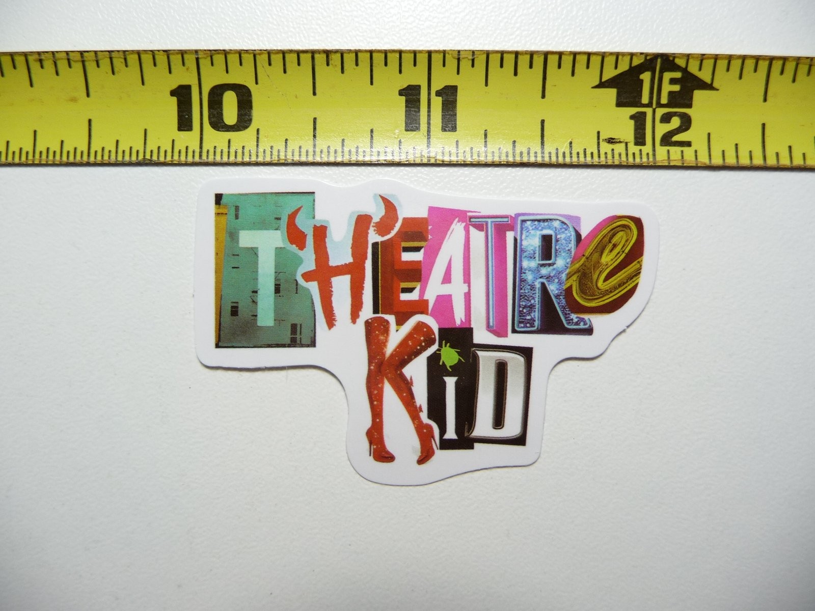 Theatre Kid Horns Sticker Decal for Stage Play Acting Drama Lovers