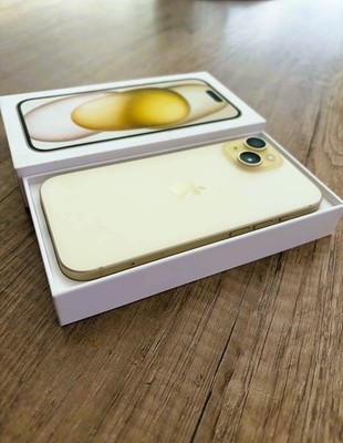 Apple iPhone 15 - 128GB - Gelb (Ohne Simlock)