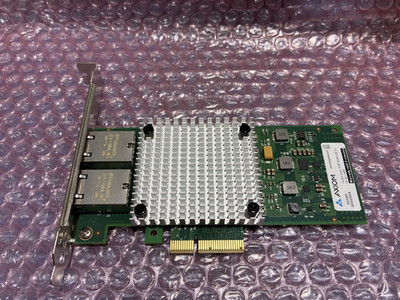 Axiom Intel X550AT Dual Port 10Gb/s PCIe 3.0 x4 Ethernet NIC - X550-T2