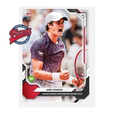 Joao Fonseca RC Win In Paris 2026 Topps NOW T...