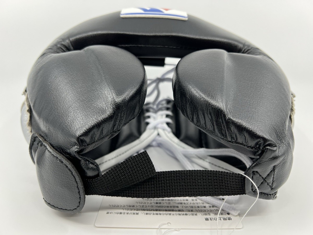 VICTOR EL GANADOR HEAD GUARD ヘッドギア ブラック Amazon | VICTOR BLACK/WHITE LINE HEAD GUARD (FREE：一般男性