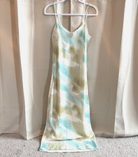 Forever 21 Maxi Slip Dress Fairy Grunge Medium Whimsical Ethereal Coastal 19293x