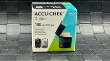 Accu-Chek Guide Test Strips 100 Count Exp 4/26/2027 Sealed Box