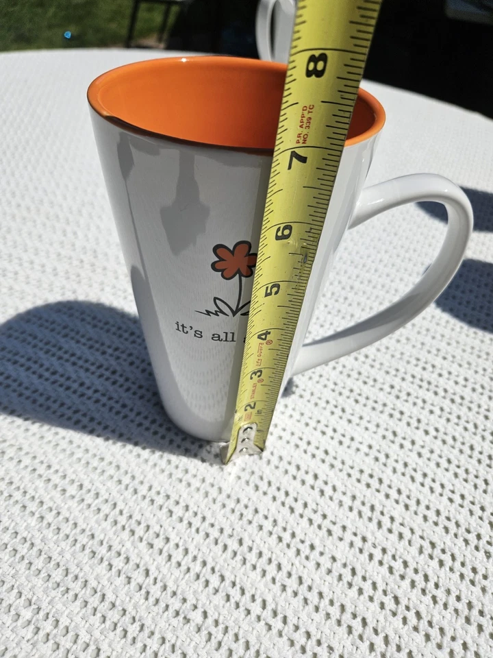 10 tazas jumbo de cerámica Strawberry Street (4) cada una con capacidad para 24 OZ Cada uno. Foto 4 de 4