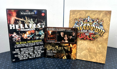 Hellfest 2000 Vol. I & Facedown Fest 2004 (DVD Set) Live Metal & Hardcore + Comp
