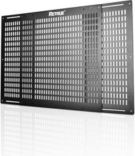 RETRUE RV Screen Door Protector Adjusts from 22" to 31.5" Aluminum Black