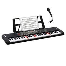 54 Lighted Keys Electric Keyboard Piano for Beginners Portable Music Keyboard...