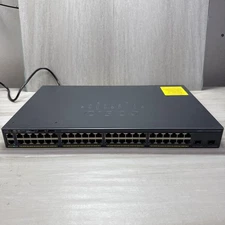 Cisco Catalyst 2960-X WS-C2960X-48TD-L v06 48-Port Gigabit Network Switch