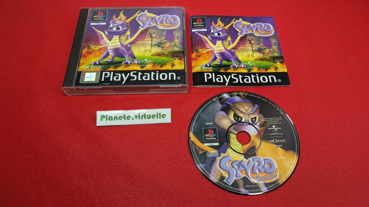 PLAYSTATION 1 PS1 [CD] jeu SPYRO THE DRAGON PAL EUR 17,95 - FR