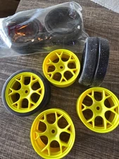 1/10 Onroad Rc Wheels Tires for Hpi Rs4 Sprint2 Kyosho Pureten Fazer Fw05 Fw06