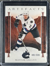 Ohlund, Mattias - 2022-23 Artifacts - 491/599