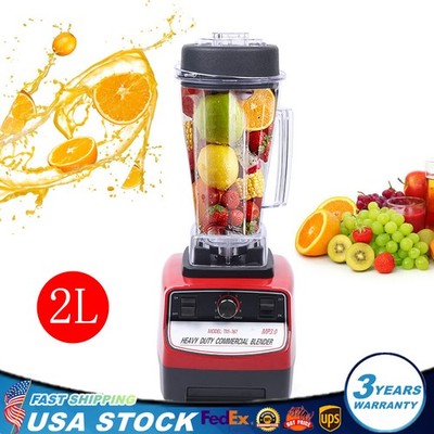 Industrial Professional Blender Push Button, High Speed 43000 RPM 1500W