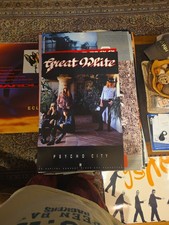 Great White Psycho City 1992 Capitol Records 20x30 Orig CD/Album Promo Poster