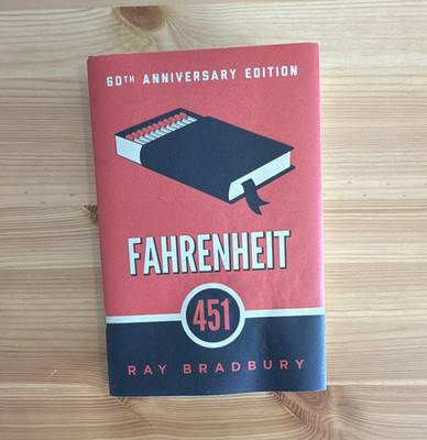 Fahrenheit 451 60th Anniversary Edition Hardcover Ray Bradbury Simon & Schuster