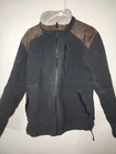 Kuhl Mens Alpenwurx Fleece Jacket Size XL Full Zip Gray Brown Hiking Utility