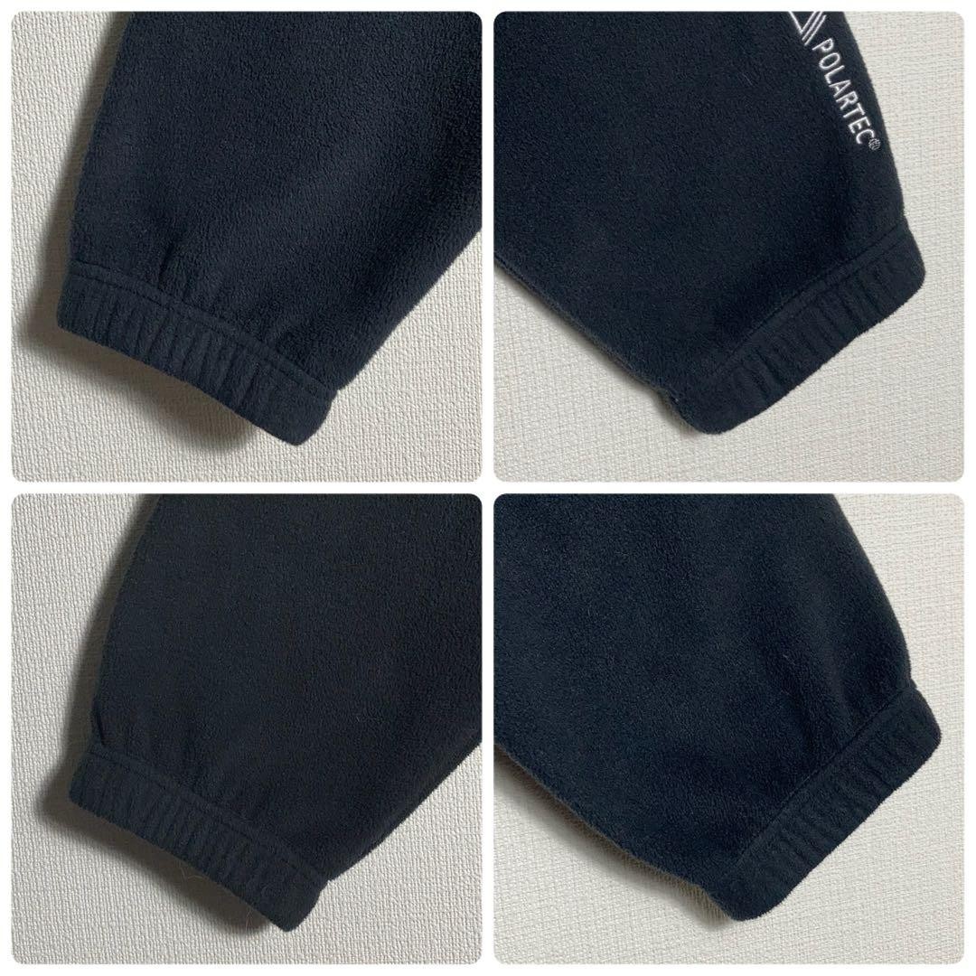 SUPREME Fleece Jacket Black L Logo Pullover Casual Used thumbnail 7