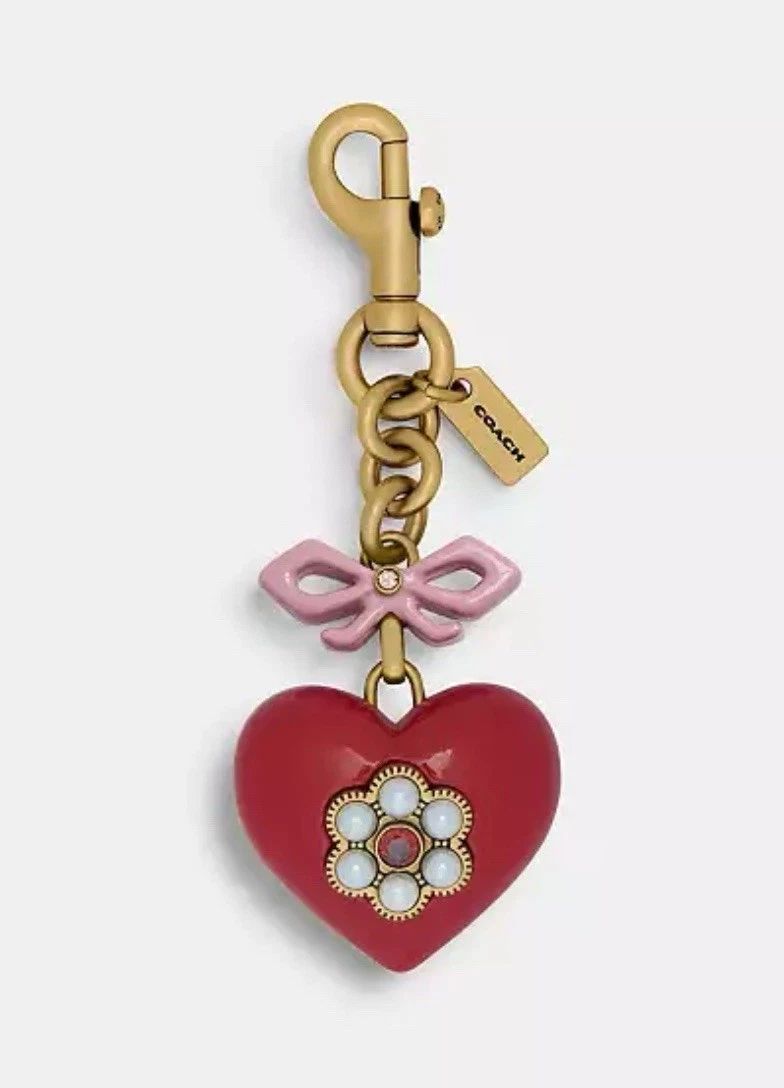 Coach Heart Key Chains, Rings & Finders for Women for sale - eBay